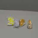 Landical 564 Pcs DIY Bead Keychain Kit Key Chain Making Craft Adjustable Letter Beads String Mama Sport Gift Alphabet Jewelry Backpack Accessories Holiday Party Favor(Softball,Yellow White)