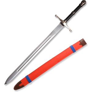 Sword fort Metal Trunks Brave Sword Replica Stainless Steel Cosplay Props for Collection Display and Gift