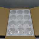 12pcs Glass Cylinder Vases for Centerpieces - 4 Inch Small Flower Vase for Wedding Decorations, Clear Glass Flower Vases Floating Candle Holder for Table Centerpiece Wedding Home Dcor