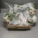 Tigeen Artificial Flowers Artificial Peonies Silk Flowers Faux Peony Fake Peony Silk Hydrangea Bouquet for Wedding Table Centerpiece Floral Vase Decor(Champagne White,12 Bundles)