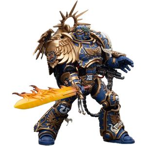 JOYTOY 7-inch Warhammer 40K 1/18 Action Figure, Ultramarines Primarch Roboute Guilliman Collection, Gift for Action Figure Lovers & Collectors Above 15 Years Old