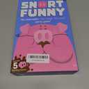 Snort Funny  The Oinkredible You Laugh You Lose Party Game, Family Games for Kids and Adults w/ 150 Challenge Cards, 5 Pig Snouts & Mud Tokens, Funny Games for Friend & Family, 4-8 Players, Ages 8+