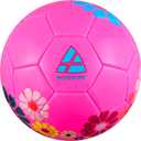 Vizari Soccer Ball for Youth, Adult, Kids | Sizes 3 | Durable Soccer Ball for Match & Practice | Perfect for Indoor & Outdoor Play (Pink)