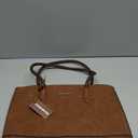 Montana West Woven Tote Bags for Women Purses and Handbags with Back Zipper Pocket, Woven Brown