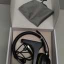 Wireless Headset with Mic for Work, Clear Sound  Comfortable  Stable Connection Computer Headset with Microphone, Bluetooth Headset with Charging Base & USB Dongle for Office Home Call Center(Black)