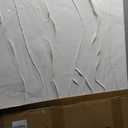 WINKAILIN Wavy Line Hand Painted Wall Art Minimalist Decoration 24"x48" Abstract Artwork Paintings for Bedroom Pictures for Office