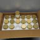 ACITHGL 36 Pcs 4oz Mini Mason Jar Candles Small Scented Candles Bulk Aromatherapy Ideal Souvenir Favors for Wedding Birthday Party (Freesia, Lavender, Jasmine, Gold)