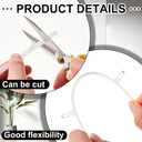Ribbonlic 40 Pcs Shutter Repair Slider Connector Plantation Shutter Repair Kit Replacement Parts, 2 Connect 3.25" Center Spacing