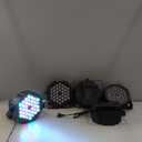 Litake DJ Par Lights, RGB 36 LED Stage Lights Sound Activated,Remote & DMX Controlled LED Uplights,7 Modes Uplighting for Dance Party Church Wedding Birthday Holiday Music Show-10 Pack