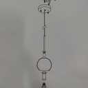 Modern Globe Pendant Light Fixtures, Mid-Century Glass Globe Flush Mount Ceiling Light, Rustic Light Pendant Lights Kitchen Island Dinning Hanging Pendant Light ﻿ (Gold-Clear, 25cm/10”) 