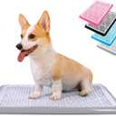 Pet Awesome Dog Potty Tray/Puppy Pee Pad Holder 25x20 Indoor Wee Training for Small and Medium Dogs (Grey)