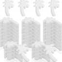LemonRoad 50 Pcs Hot Tub Coconut Tree Pool Sponge Oil Absorber Scum Filter Cleaner for Pool Inflatable Hot Tub & Spa Accessories
