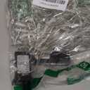 JMEXSUSS Outdoor Net Lights Waterproof, 12ft x 5ft with 8 Modes Remoter, 360 LED Plug in Net Lights for for Bush Patio Christmas Tree Decor (Clear Wire, White)