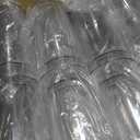 Nuogo 90 Pcs Plastic Cylinder Vases Tall Plastic Flower Vases for Centerpieces Hurricane Candle Holder for Home Wedding Office Party Formal Dinners Decorations (4''/6''/8'')