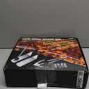 Griddle Accessories Kit, 144 Pcs Griddle Grill Tools Set for Blackstone and Camp Chef, Professional Grill BBQ Spatula Set with Basting Cover, Spatula, Scraper, Bottle, Tongs, Egg Ring (Rectangular)