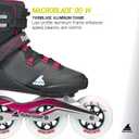 Rollerblade Macroblade 90 Women's Adult Fitness Inline Skate, Neutral Paradise Pink, 9/9.5