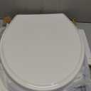 Hibbent Elongated Toilet Seat, Premium Soft Close Toilet Lid No Slam