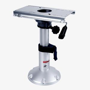 MANUMARINE Boat Seat Pedestal, Aluminum Adjustable Height Locking Boat Seat Pedestals and Bases for Fishing Bass Pontoon Boats