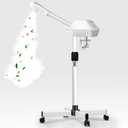 Professional Facial Steamer for Atomization Humidifier Atomizer, Adjustable Height and Angle, Face Steamer Clean Skin Firming Pores and Moisturizing Suitable for a Beauty, Spa, at Home