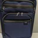 KROSER Hardside Expandable Carry On Luggage 22x14x9 Airline Approved With Front Business Pockets, 20 Inch Suitcases with Wheels, Carry on Suitcase with TSA Lock & USB Port, Navy