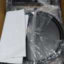 3 Tier Plant Stand Indoor, Metal Plant Shelf Outdoor, Foldable Corner Tall Plant Rack for Multiple Plants, Flower Pot Holder Display Stand for Living Room Patio Home Decor for Gardening (Black)