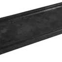 Matte Black Granite Vanity Tray - Natural Stone Rectangular Catchall, 10.6" Decorative Organizer for Bathroom, Entryway, or Desk - Minimalist Display Tray with Unique Veining (Matte Angola Brown)