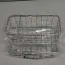 HapiRm Kitchen Sink Organizer, SUS304 Stainless Steel Rustproof Multifunctional Large Sink Caddy with Sponge Holder and Drain Tray for Kitchen Countertop (Silver)