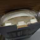 CEHNCEH K Cup Holder: Coffee Pod Carousel Organizer, Compatible with 40 Keurig K-Cup Pods, Spins 360-Degrees - Lazy Susan Platform, Home or Office Kitchen Counter Organize (Off-white)