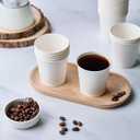 LITOPAK 500 Count 6 oz Paper Cups, Small Disposable Coffee Cups, Paper Espresso Cups, Hot Drinking Cups for Party, Picnic, Travel and Events