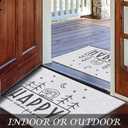 Camper Door Mat, Camping Doormat for RV Cabin Home Outdoor Indoor Entrance, Camping Welcome Mats for Front Door Porch Outside Entryway, 17x30 Inches (Travelling06)