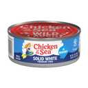 Chicken of the Sea Wild Caught Premium Solid White Albacore Tuna in Water, 5 oz Cans, 24-Count High Protein 100% Classic Tuna in Water Delicious, Easy, Nutritious Ready to Eat Meals (EXP 08/27/28)