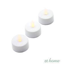 LED Tea Lights Candles 3Pcs