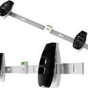 3-in-1 Picture Hanging Tool, Art Hanging System with Wall Alignment, Size Marking & Push-to-Nail Technology, Supports Up to 25 Inch Double Nailing