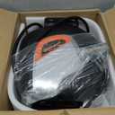 Giraffe Tools Retractable Power Cord Reel, 50ft 12AWG/3C SJT Heavy Duty Extension Cord Storage Reel Wall/Ceiling Mount for Garage with Lighted Triple Tap