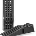 Amazon Basics Automotive Loading Ramp, Textured Traction Surface, Black, 2 Pack