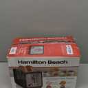 Hamilton Beach Gourmet 2 Slice Slot Toaster with Extra Long & Wide Slots, Sure-Toast Technology, Shade Selector with 7 Browning Levels, Bagel Setting, Matte Black and Stainless Steel (22996)