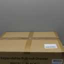 Pull out Cabinet Organizer, Wider Expandable(14"-24") Heavy Duty Slide out Drawers Fixed with Adhesive Nano Film for Pots, Roll out Shelf Storage for Kitchen Cabinet Organization(White-2pcs)(3 Rails)