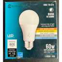 EcoSmart A19 CEC Dimmable Dusk to Dawn Clear Glass Filament LED Light Bulb