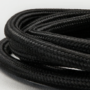 Alex Tech 25ft - 1/2 inch Cord Protector Wire Loom Tubing Cable Sleeve Split Sleeving For USB Cable Power Cord Audio Video Cable – Protect Cat From Chewing Cords - Black