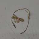 KIMAFUN Headset/Headworn Microphone Professional Earset Over Ear Hanging Condenser Mic Compatible with Sennheiser Wireless System Wireless System Bodypack Transmitter, Performance, Theater - Beige C2