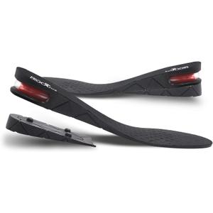 ERGOfoot Height Increase Insoles for Men Women, Adjustable Invisible Shoe Lifts & Height Boosters, Fits Dress Shoes & Casual Footwear - Height Increase Soles & Inserts