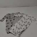 Simple Joys by Carter's Baby 3-Pack Neutral Cotton Sleeper Gown (0-3 Months, Bear/Dinosaur/Stripe)