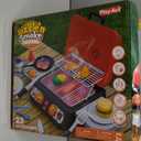 Kids BBQ Grill Playset, Kitchen Toy Set with Pretend Smoke, Light, Sound & Color-Changing Food, Play Kitchen Accessories, Indoor Outdoor Cooking Toy for Boys Girls Kids Birthday Gift