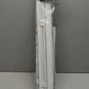 LazBlinds Cordless White 1" Room Darkening Vinyl Mini Blinds, 20" W X 48" H Horizontal Window Blinds for Home, Cordless Shades for Indoor Windows