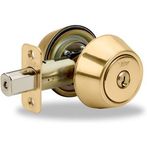 Yale YH Collection Deadbolt Double Cylinder in Polished Brass