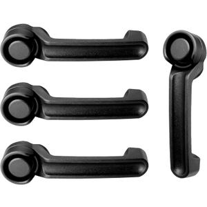 Exterior Door Handle (4PCS), Compatible with 2007-2018 Jeep Wrangler JK, Jeep Liberty, Dodge Nitro, Front or Rear Left Driver or Right Passenger | 80614,4589164AC,4589164AE,CH1310151 Outside Handle
