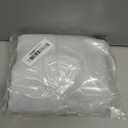 Blackout Door Curtains for Door Windows, Offer Privacy,Front Sidelight Curtain,Drill-Free,Easy Installed Window Curtains. (Greyish White,1 Panel, 24" x 38")