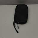 FYY Electronic Organizer, Travel Cable Organizer Bag Pouch Electronic Accessories Carry Case Portable Waterproof Double Layers Storage Bag for Cable, Cord, Charger, Phone, Earphone, Medium, Black