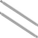 GeilSpace 1/2" x 42" Stainless Steel Pipe, 304 Pipe Nipple Fits Standard 1/2 Inch Threaded Pipes and Fittings, DIY Industrial Metal tube (2 PCS)
