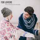 Vgogfly Slouchy Beanie for Men Winter Hats for Guys Cool Beanies Mens Lined Knit Warm Thick Skully Stocking Binie Hat (Navy)